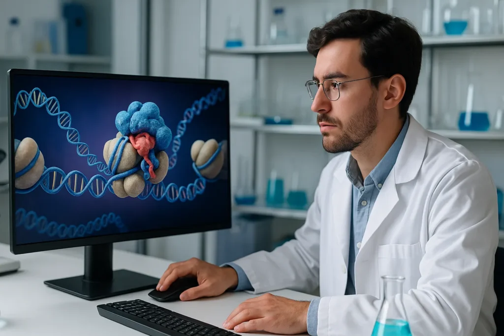 Acción específica de los complejos remodeladores de cromatina