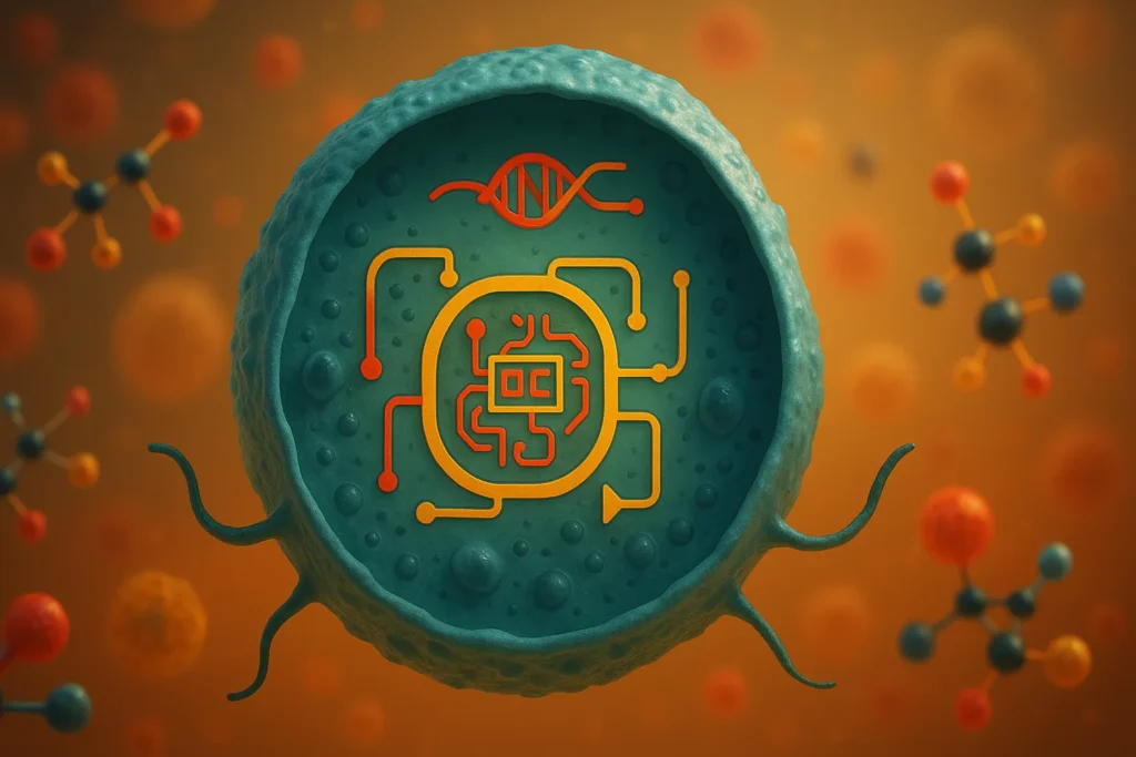 Estabilidad in vivo de circuitos génicos sintéticos