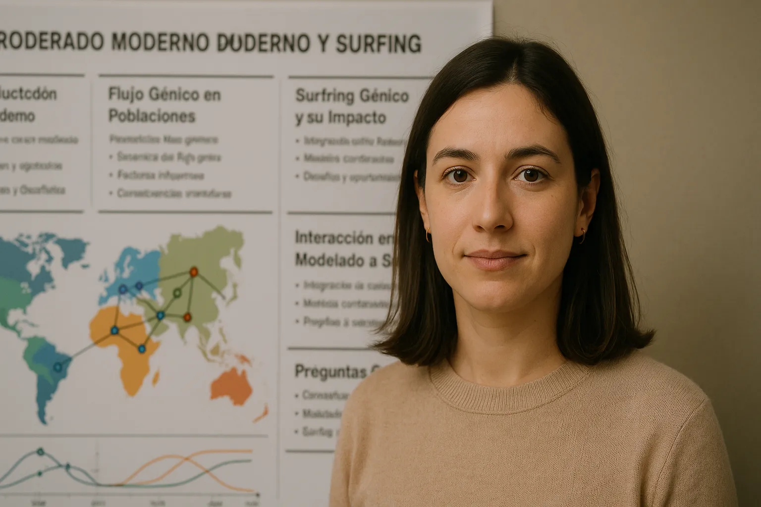 Modelado moderno del flujo génico y el surfing génico - Better Salud