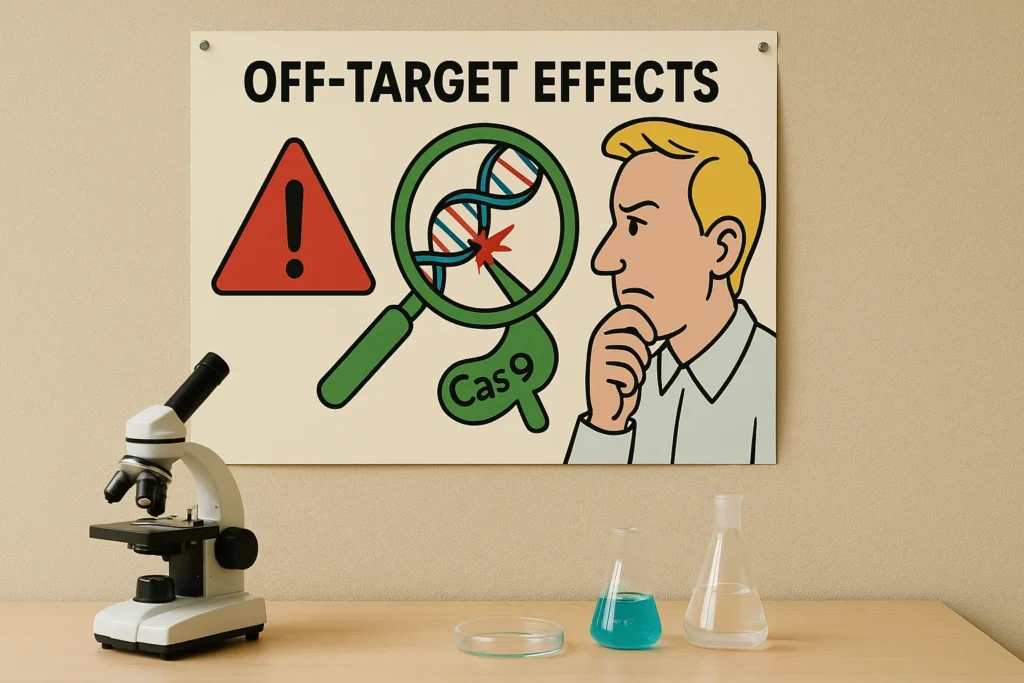 Predicción y mitigación de efectos off-target en edición CRISPR